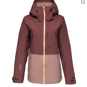 Flylow Daphne Jacket, Multi Rose, Size Medium